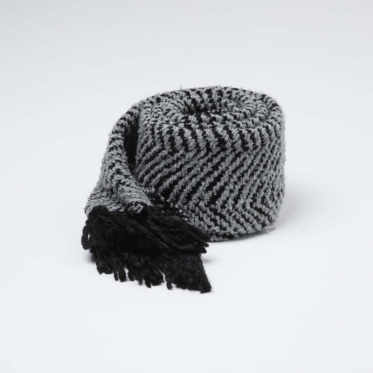 Bufanda Zigzag Gris Tatienne