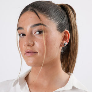 Set 6 Aros Santi Plateado Tatienne