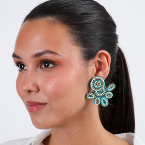 Aros Largo Celeste Tatienne