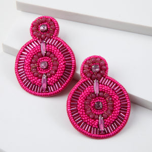 Aros Pegado Rosado Tatienne