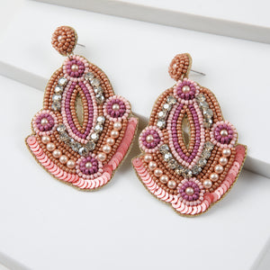 Aros Largo Dorado Tatienne