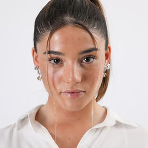 Set 3 Aros Noe Plateado Tatienne