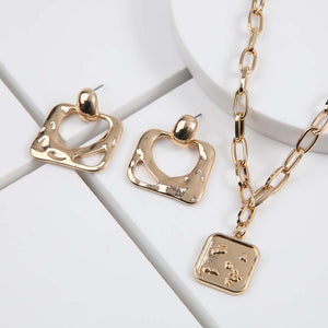Collar + Aro Almar Dorado Tatienne