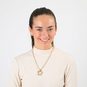 Set De Collar Isa Dorado I-D