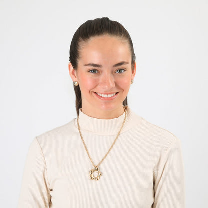 Set De Collar Isa Dorado I-D