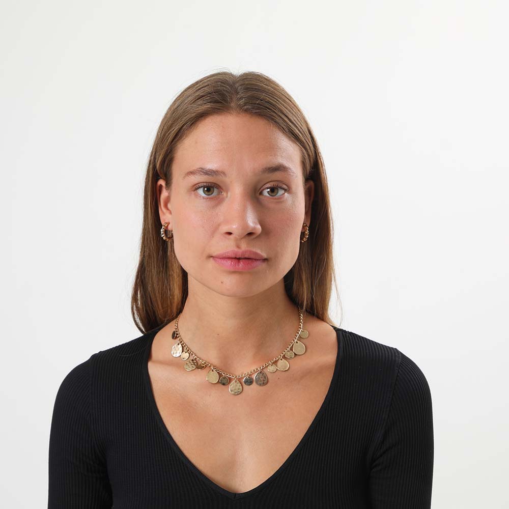 Set Collar Maia Dorado Humana