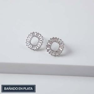 Aros Pegado Sintra Plateado Humana