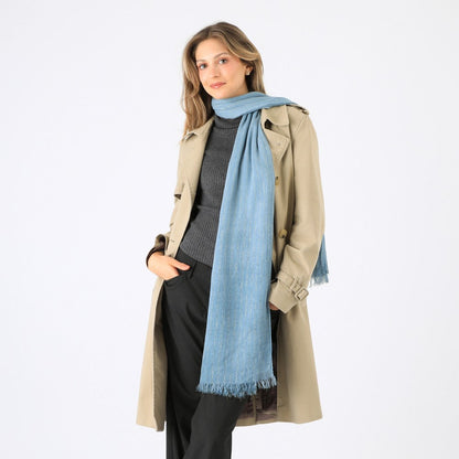 Pañuelo Liso Noa Blue Tatienne