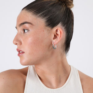 Argollas Ampi Plateado ID