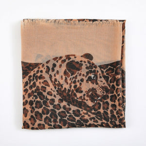 Pañuelo Estampado Roubaix Beige I-D