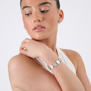 Pulsera Rosalia Plateado ID