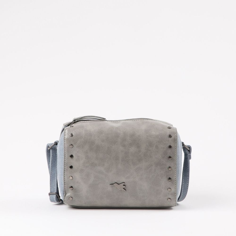 Cartera Cruzada Luna Gris