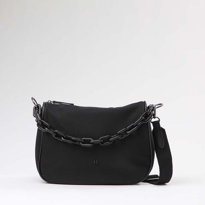 Cartera Cruzada Amalfi Negro Humana