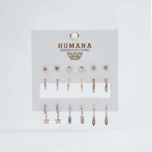 Set Aros Albizia Dorados Humana