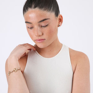 Pulsera Dora Dorado ID