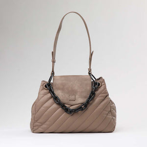 Cartera Hombro Domenica Café i-D
