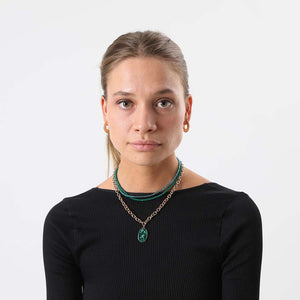 Aros Argolla Amapola Dorado Tatienne