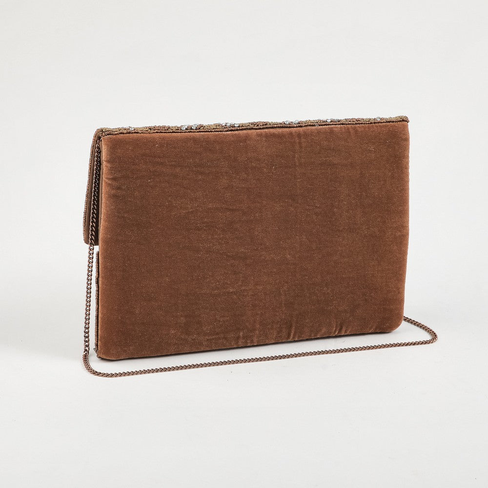 Cartera Clutch Taylor Dorado Humana