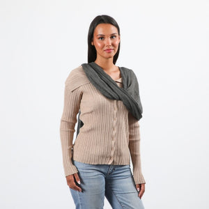 Pañuelo Liso Luisa Gris Tatienne