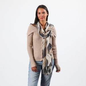 Pañuelo Estampado Celine Brown Tatienne