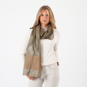 Pañuelo Liso Birgit Dorado Tatienne