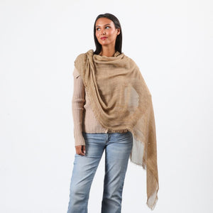 Pañuelo Liso Greta Beige Tatienne