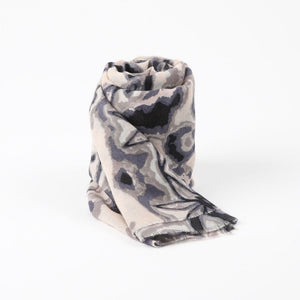 Pañuelo Estampado Klara Azul Tatienne