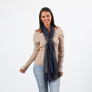 Pañuelo Liso Anja Blue Tatienne