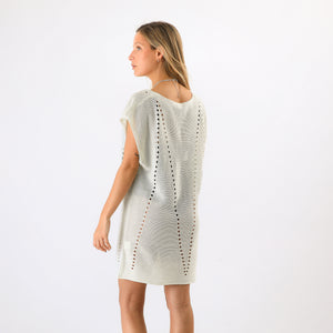 Kimono Closed Magda Ivory Tatienne