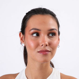 Set De 3 Aros Stars Plateado Humana