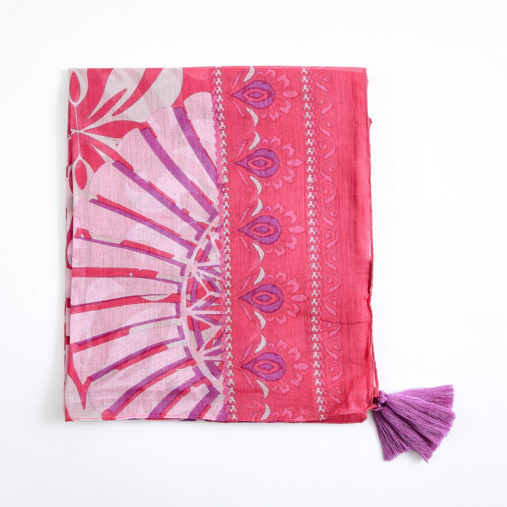 Pareo Estampado Boris Purple Tatienne