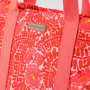 Cartera Hombro Canvas Tenerife Rosado Tatienne