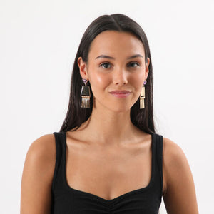 Aros Largo Montse Dorado i-D