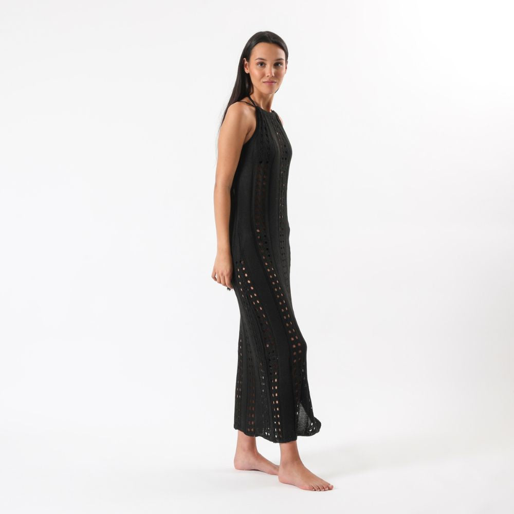 Kimono Amalfi Negro Humana