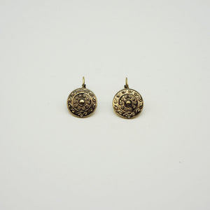 Aros Mediano Dorado Natural Mystic Calendar Tatienne