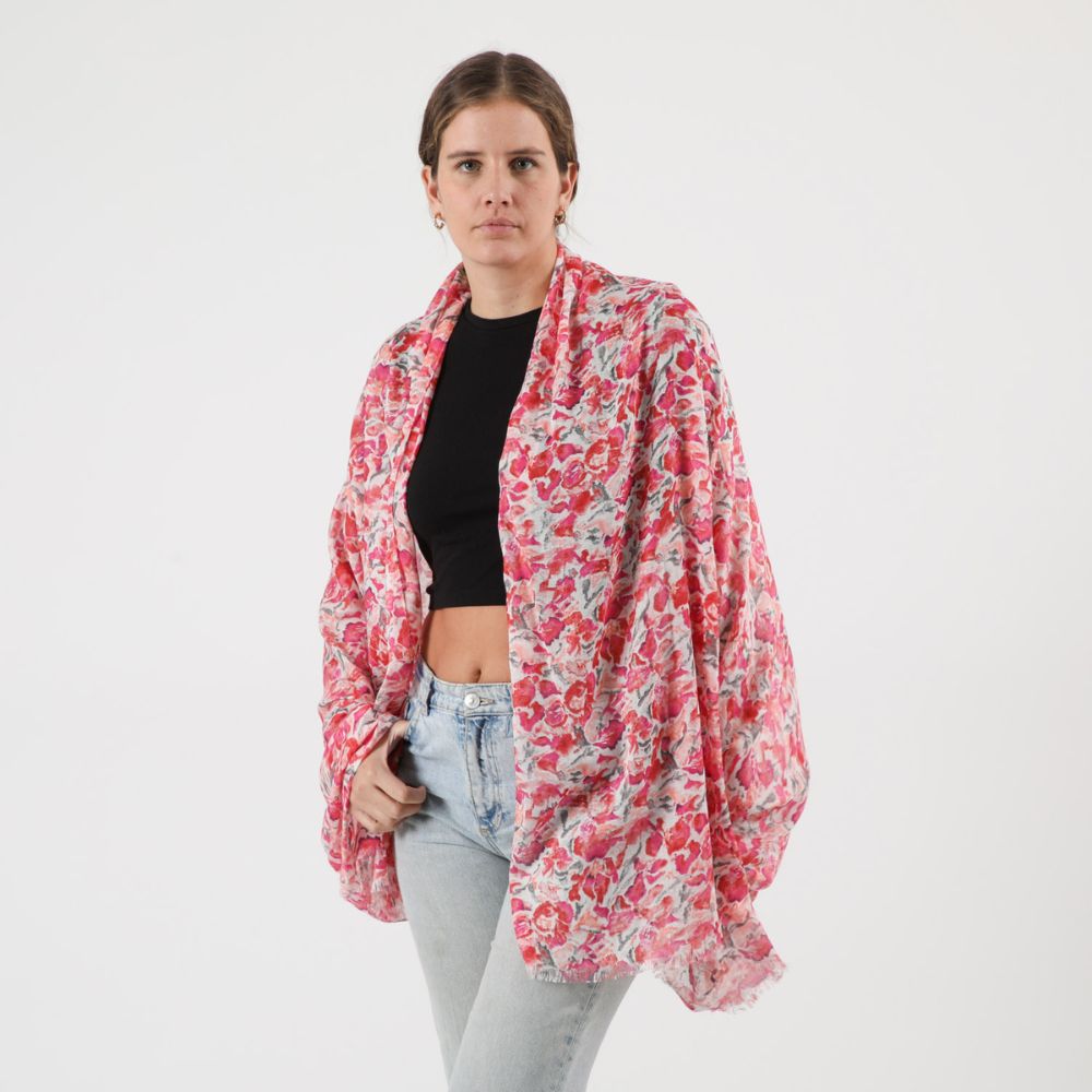 Pañuelo Estampado Altea Rojo Humana