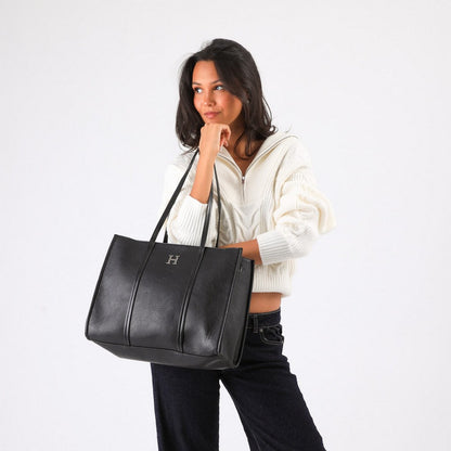 Cartera Tote Ana Negro Humana