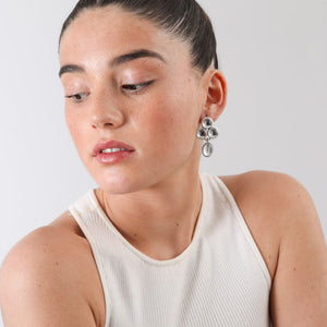 Aros Elba Plateado ID