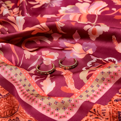 Set De Bandana Creta Orange Humana
