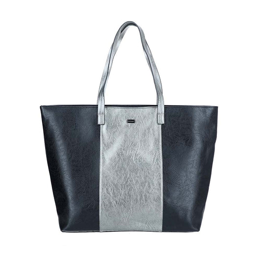 Cartera Hombro Shiny Negra Tatienne