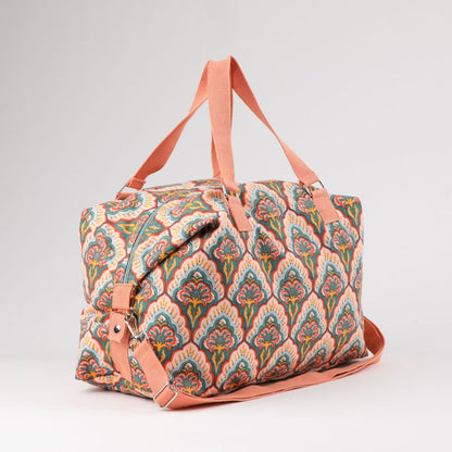 Bolso De Viaje Malvinas Canvas Print Naranjo Tatienne