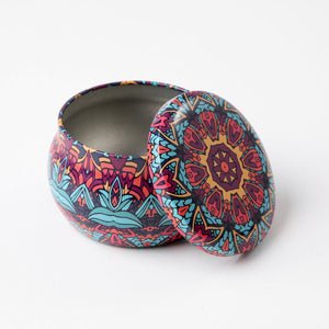 Joyero Metálico Mandala Celeste Humana