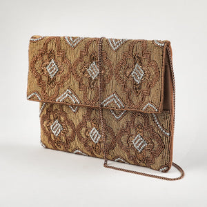Cartera Clutch Taylor Dorado Humana