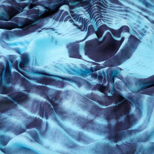 Pañuelo Estampado Gala Azul Humana