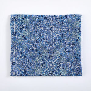 Pañuelo Estampado Aster Blue I-D