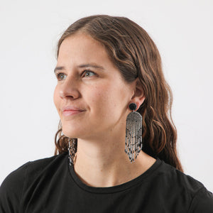 Aros Largo Sevilla Negro Humana