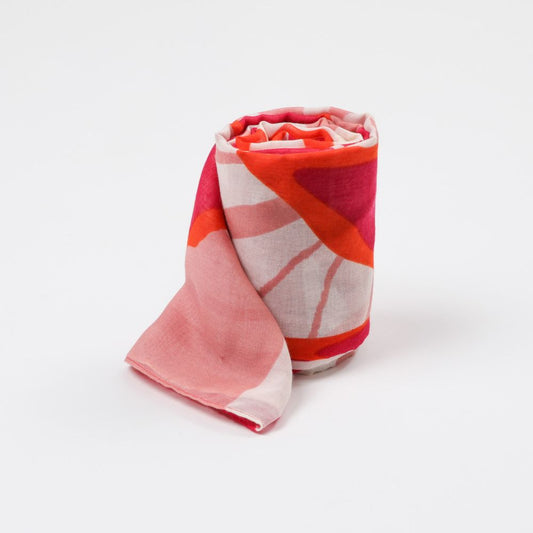 Pañuelo Estampado Girasol Rosado Humana