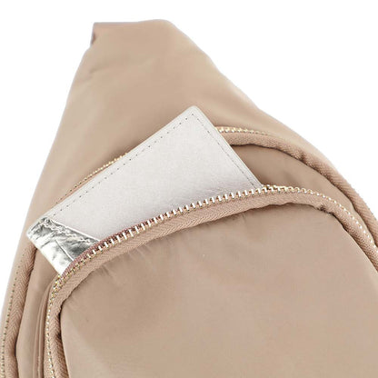Mochila Pockets Beige i-D