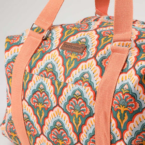 Bolso De Viaje Malvinas Canvas Print Naranjo Tatienne