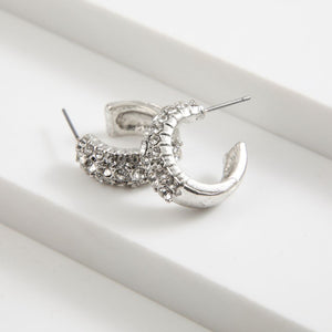 Aros Argolla Orbit Plateado Tatienne